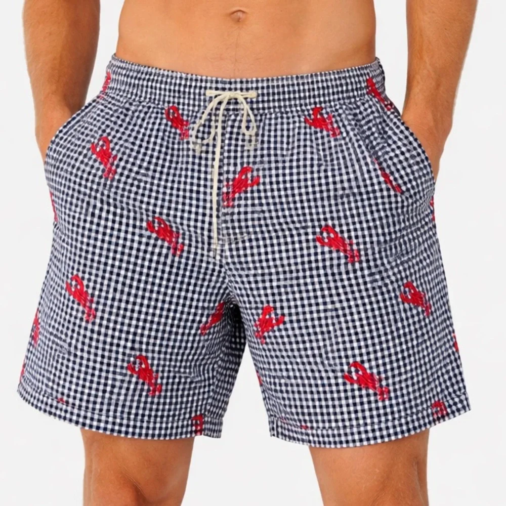 Preppy Coastal Old money J.McLaughlin Men’s Swim Trunks  XL *2 for 20*